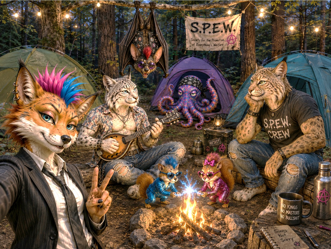 S.P.E.W. Camping Trip