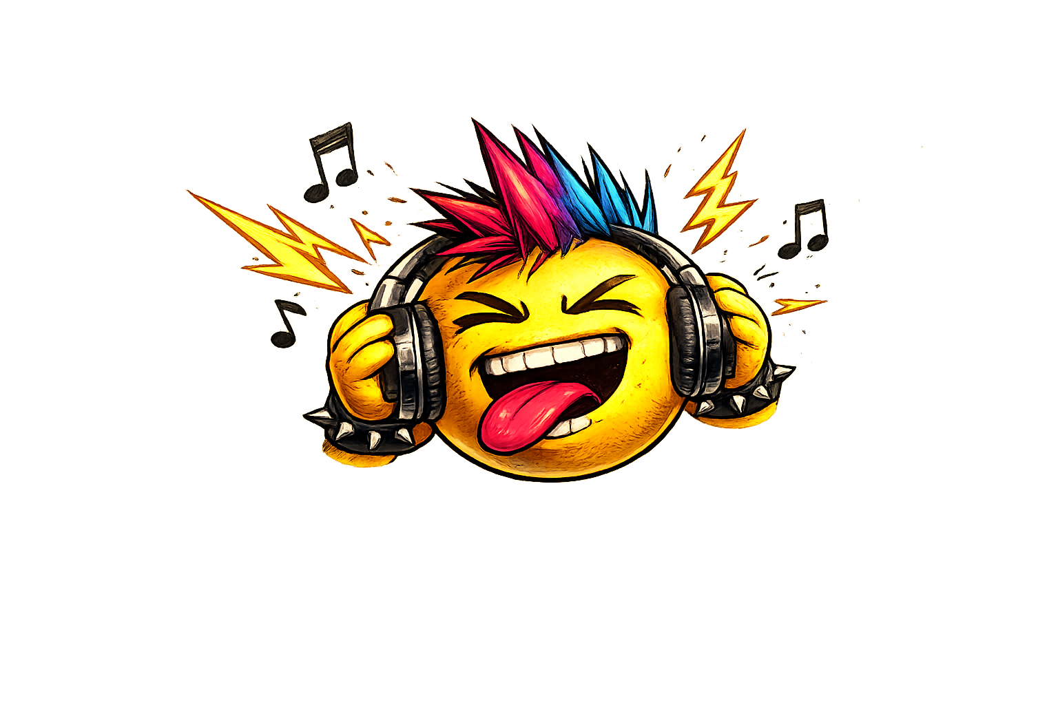 Emoji Punk  rock out