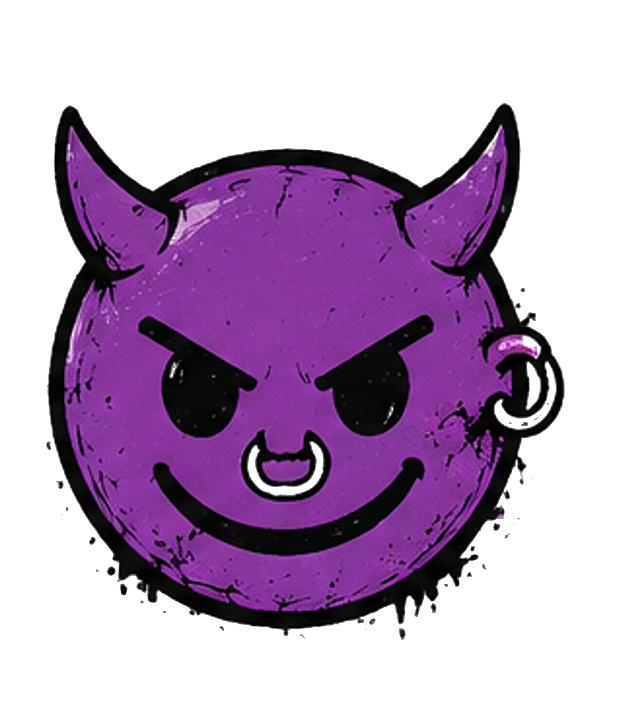 Emoji Punk horny devil