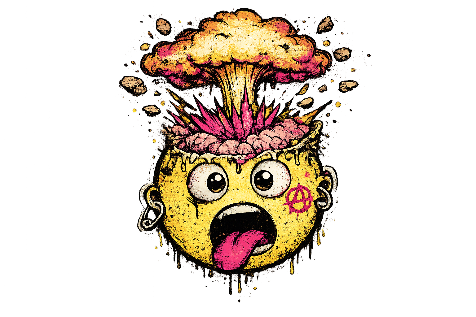 Emoji Punk  mind blown