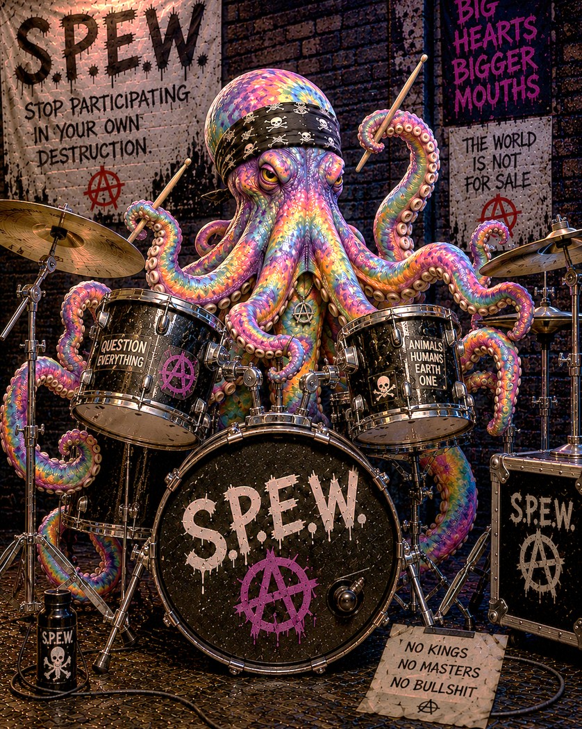 Robby playing drums