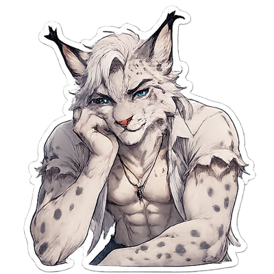 LeeRoy sticker sultry gaze